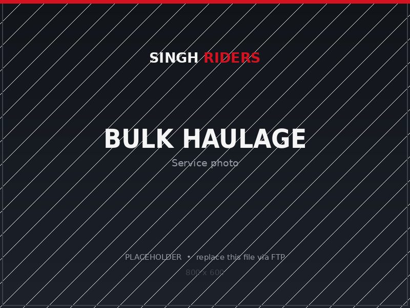 Bulk Haulage
