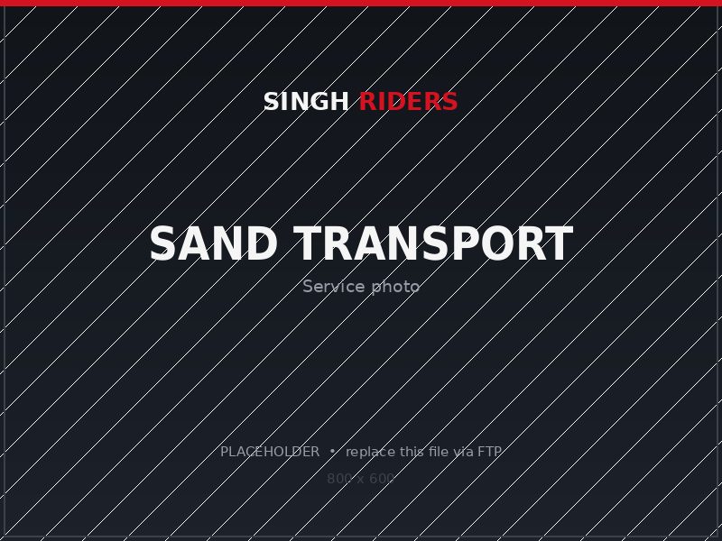 Sand Transport