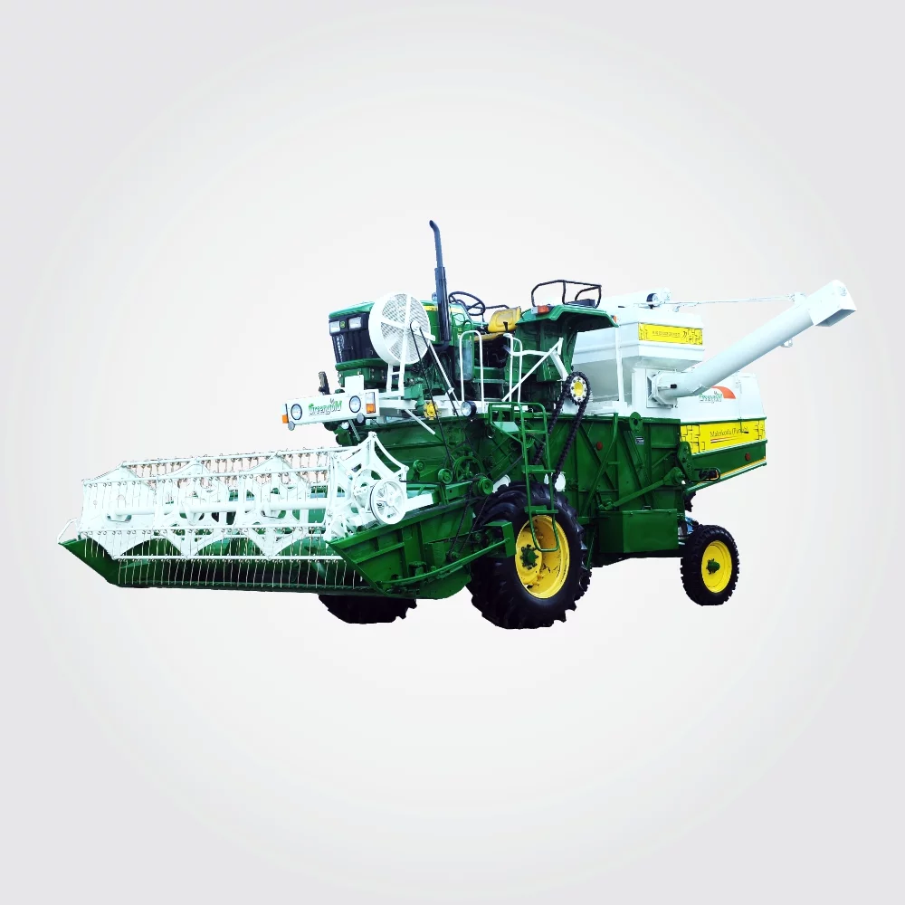Tractor Mounted Combine Harvester